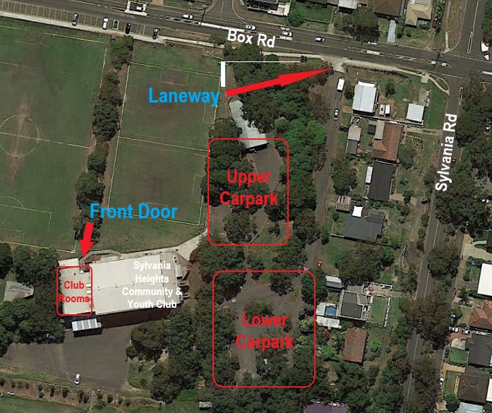 Club Rooms Map